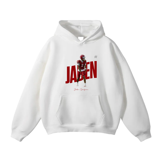 Jaden Ssenfuma Oversize Fleeced Hoodie