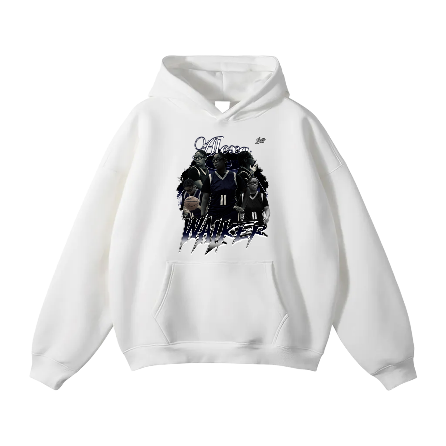 Alexa Walker Oversize Fleeced Hoodie
