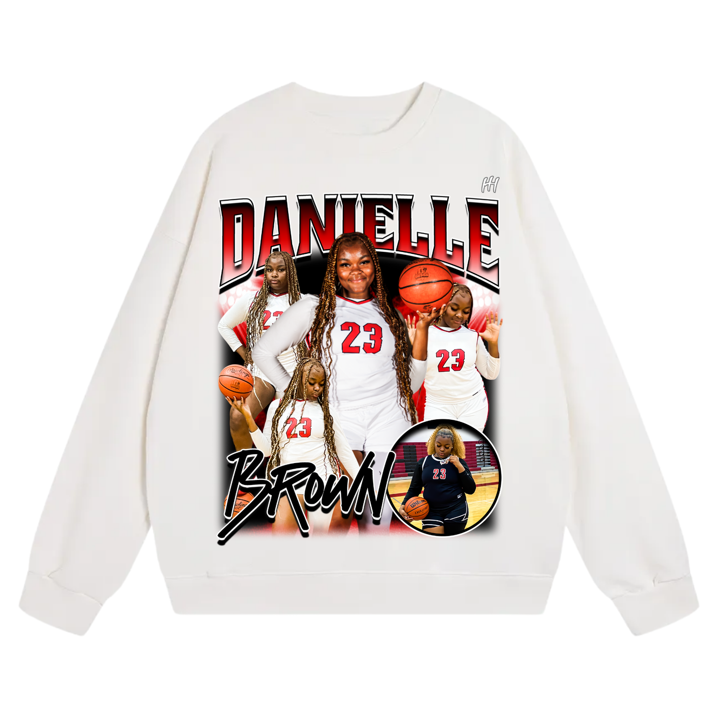 Danielle Brown Heavyweight Crewneck Sweatshirt