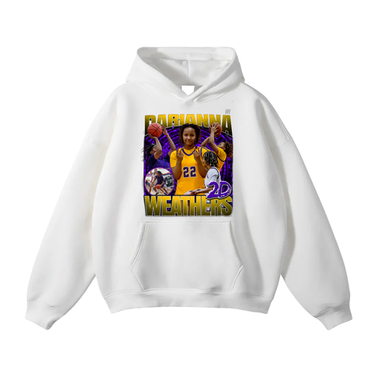 Darianna Weathers Oversize Fleeced Hoodie