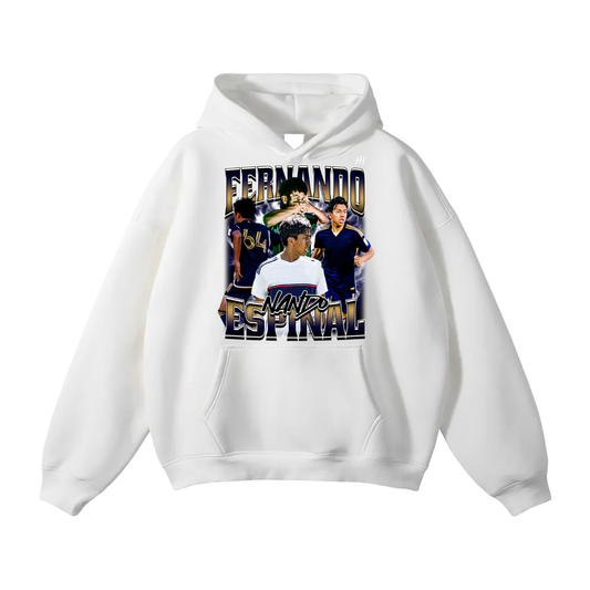 Fernando Espinal Oversize Fleeced Hoodie