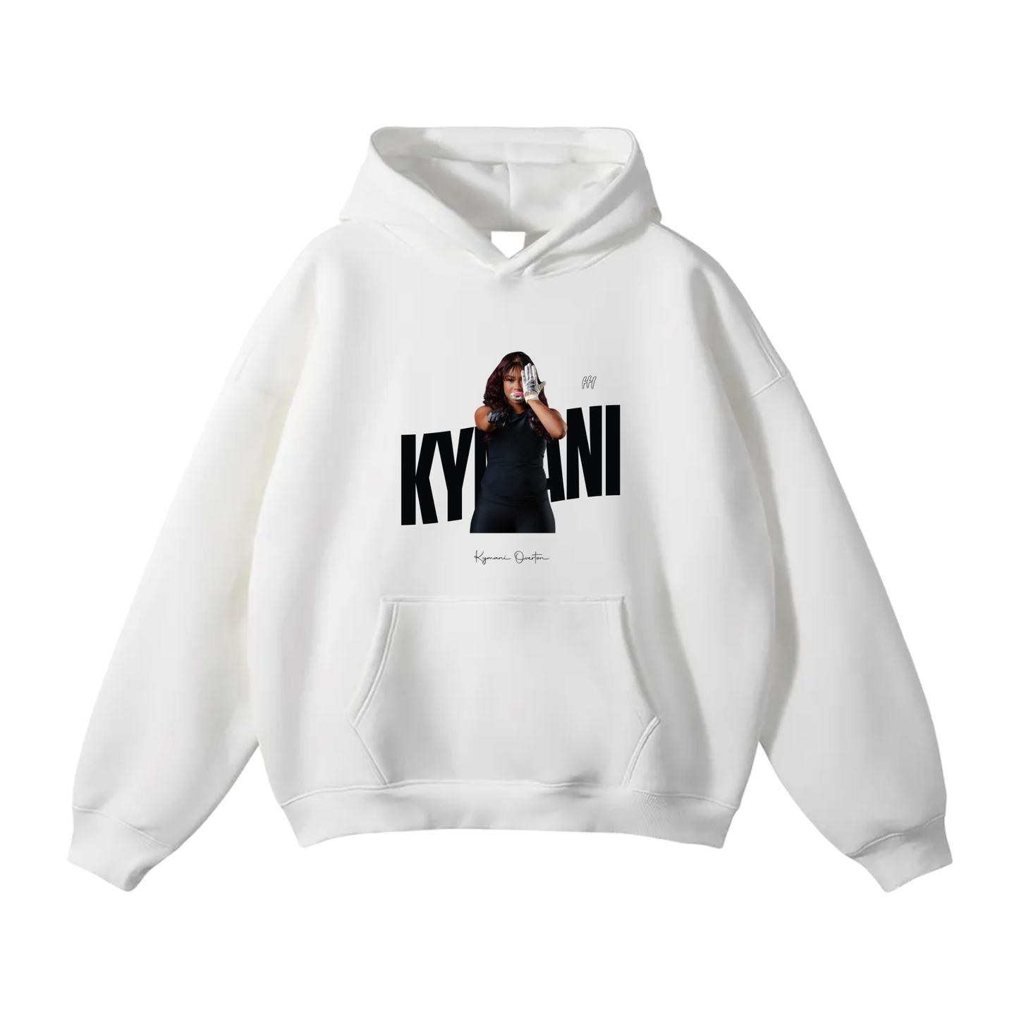 Kymani Overton Oversize Fleeced Hoodie