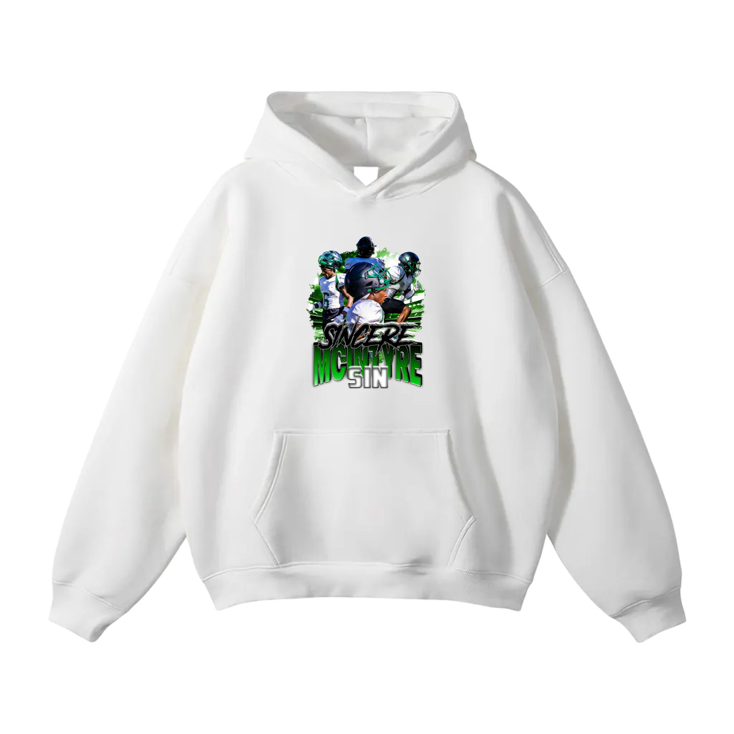 Sincere McIntyre Oversize Fleeced Hoodie