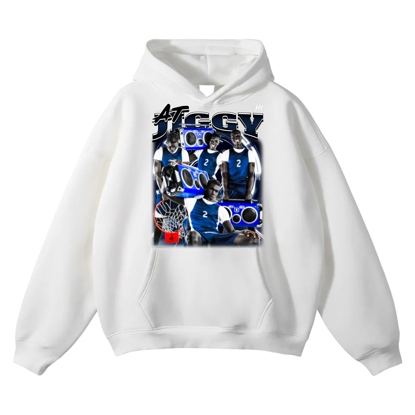 AT Oversize Fleeced Hoodie