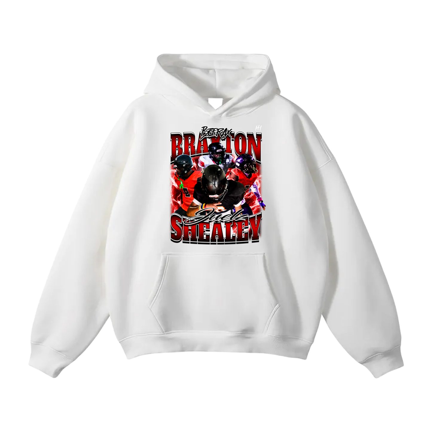 Braxton Juelz Shealey Oversize Fleeced Hoodie