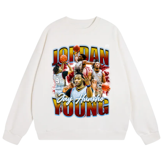 Jordan Young Heavyweight Crewneck Sweatshirt