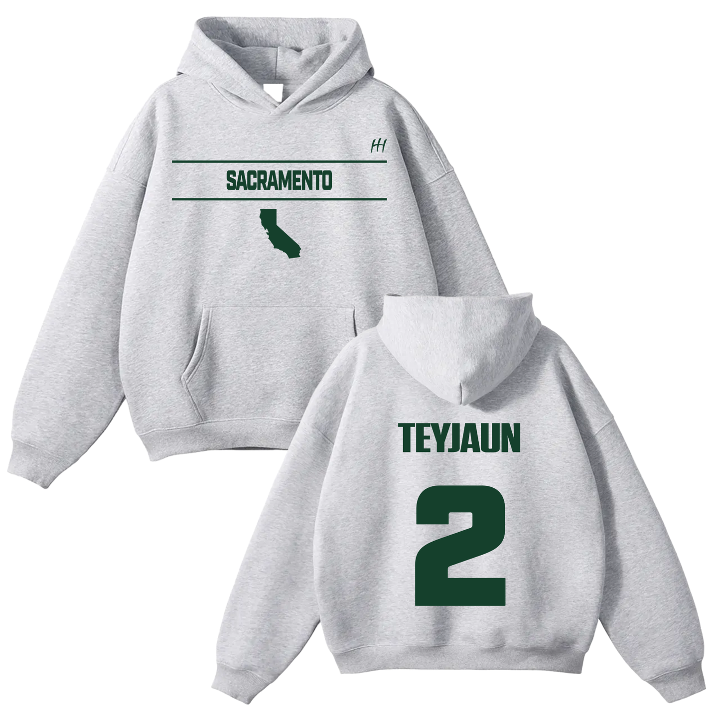 Teyjaun Oversize Fleeced Hoodie