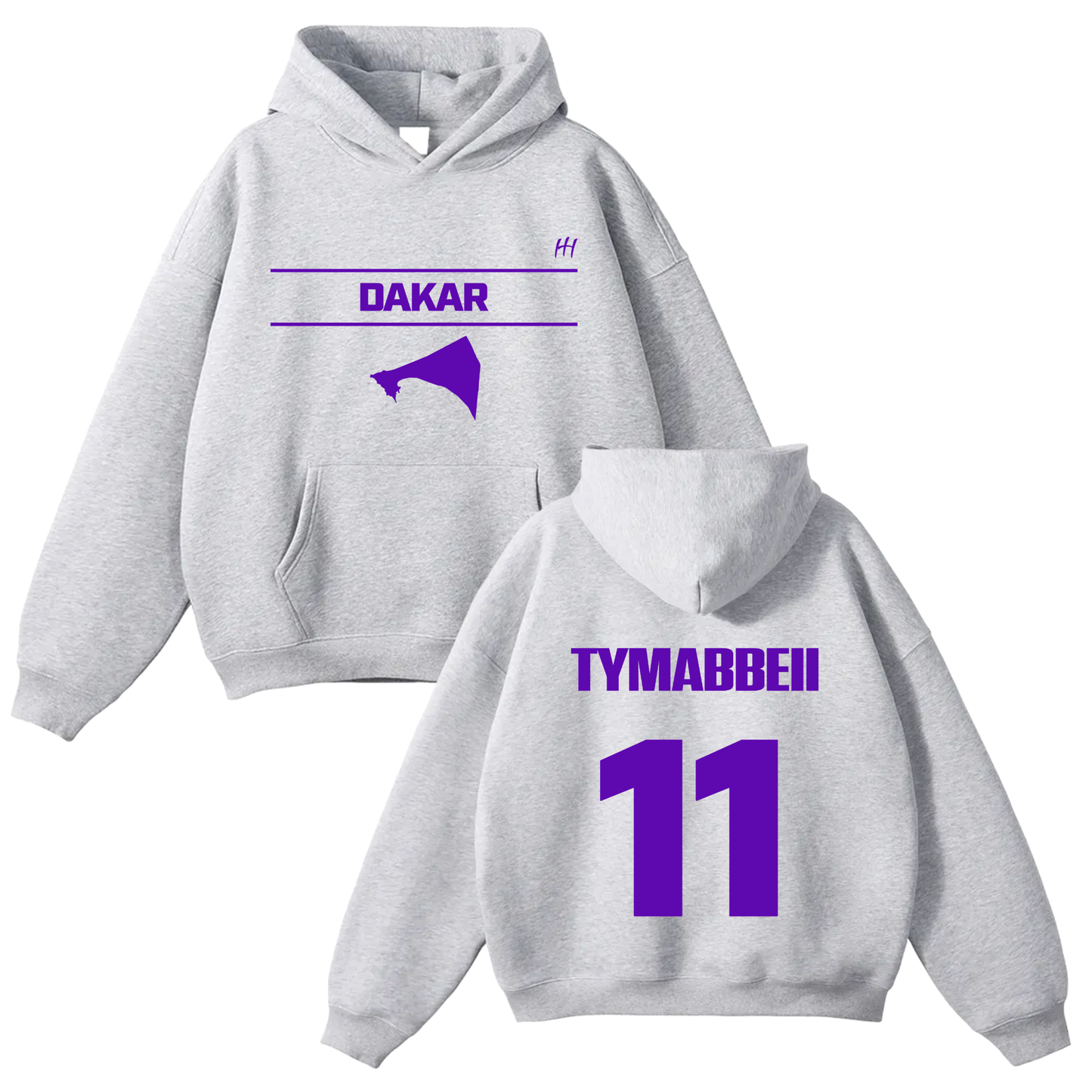 Maty Laye Diagne Oversize Fleeced Hoodie