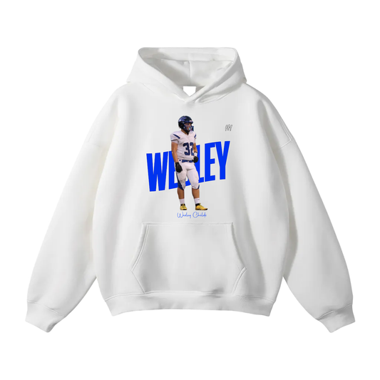 Wesley Childs Oversize Fleeced Hoodie