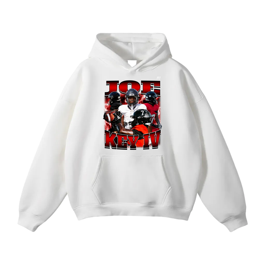 Joe key IV Oversize Fleeced Hoodie