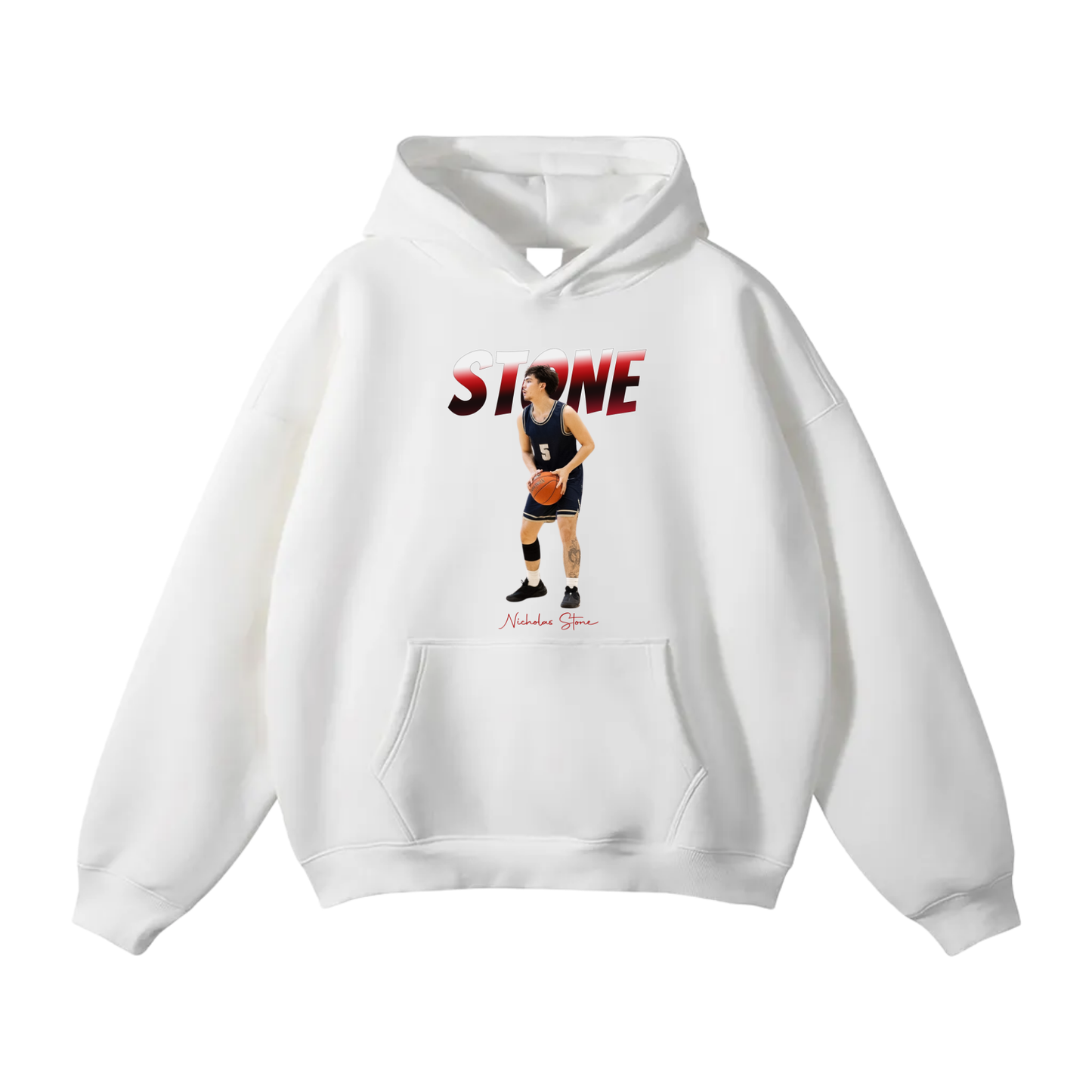 Nicholas Stone Oversize Fleeced Hoodie