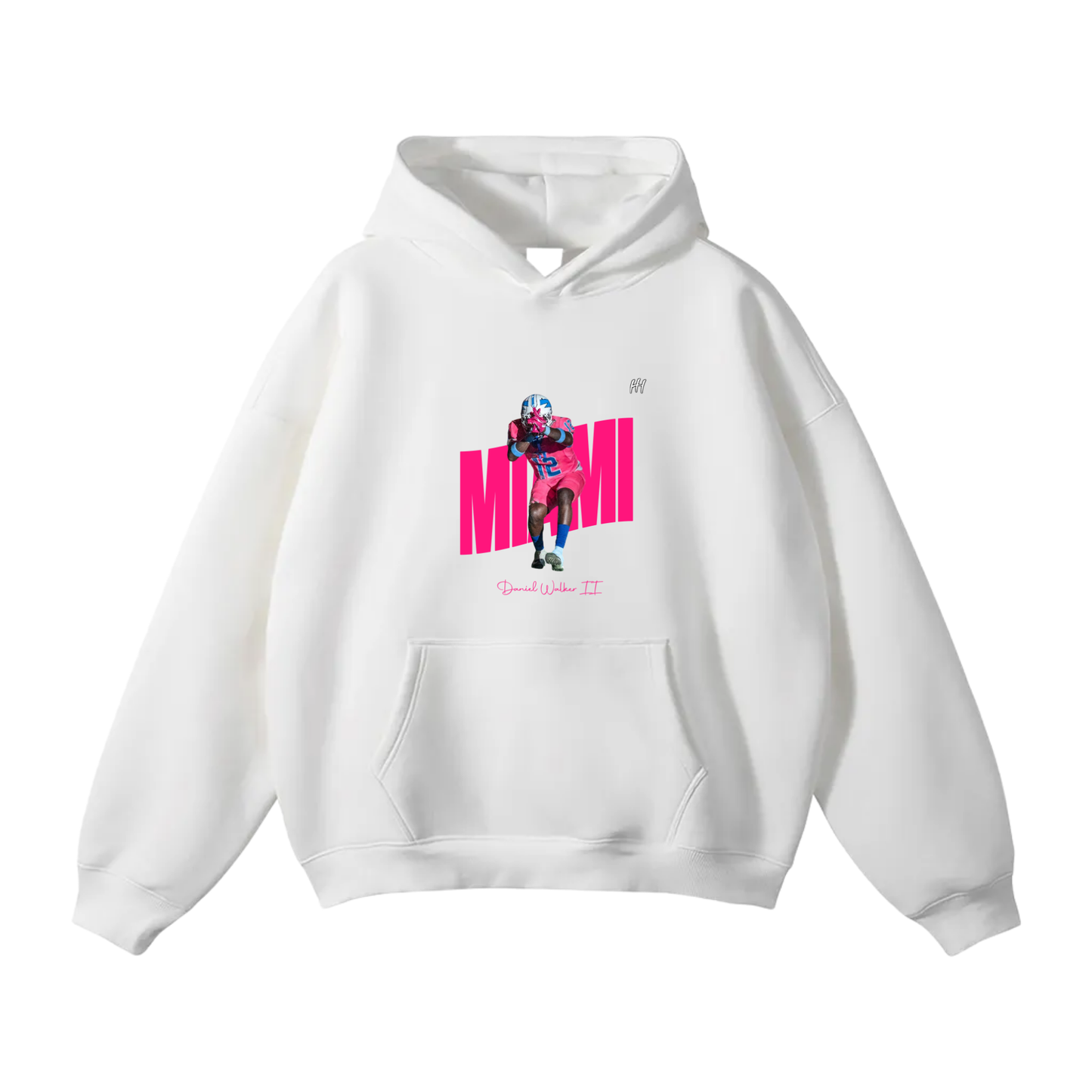 Daniel walker II Oversize Fleeced Hoodie
