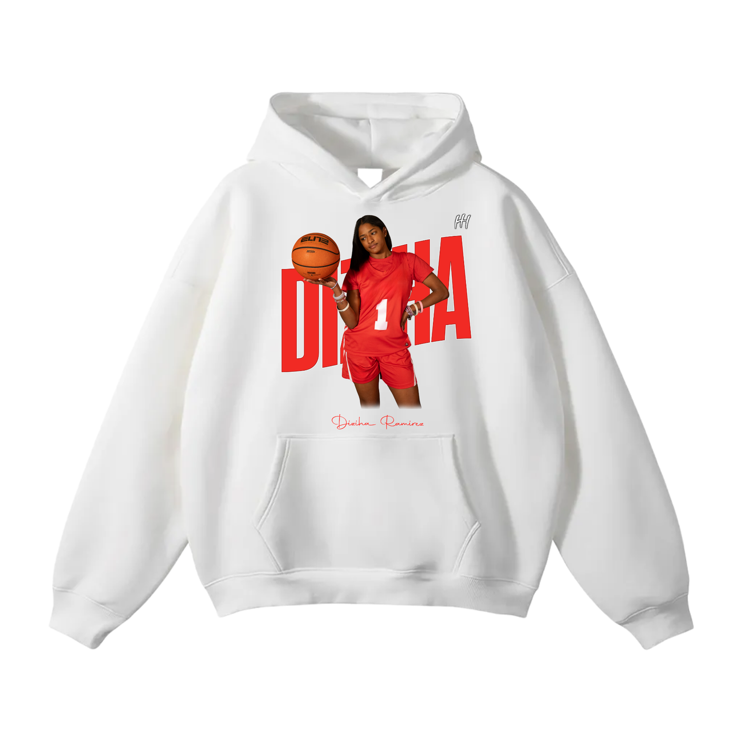 Diziha Ramirez Oversize Fleeced Hoodie