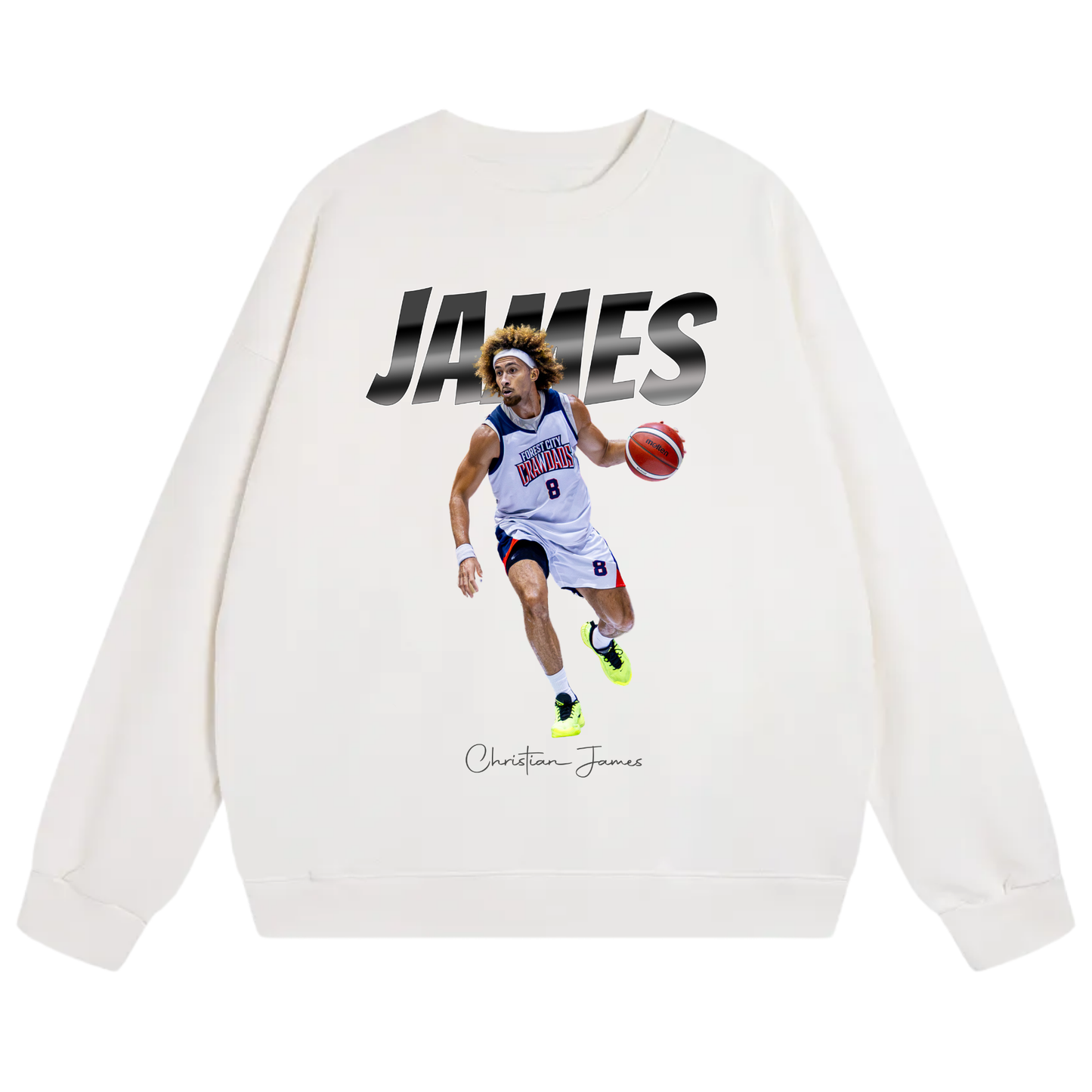 Christian James Heavyweight Crewneck Sweatshirt