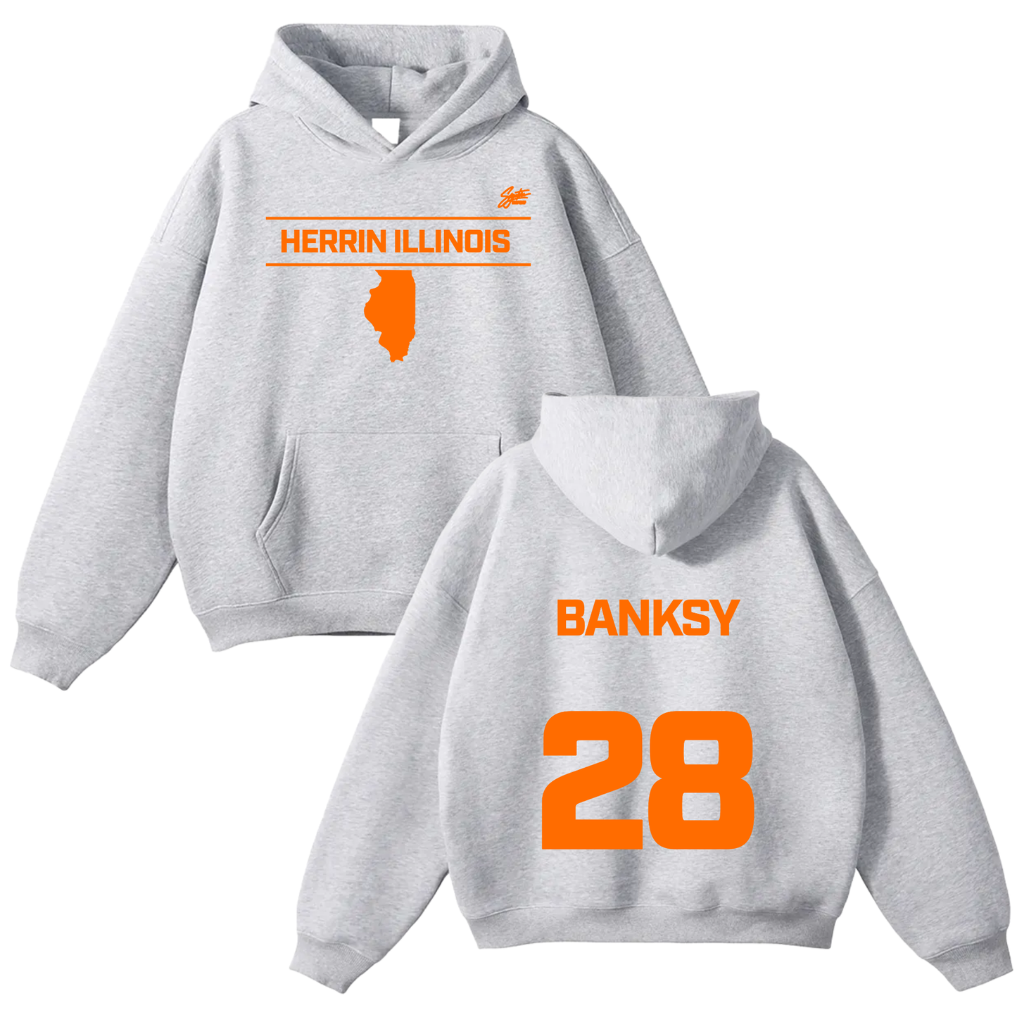 Camden Banks Oversize Fleeced Hoodie