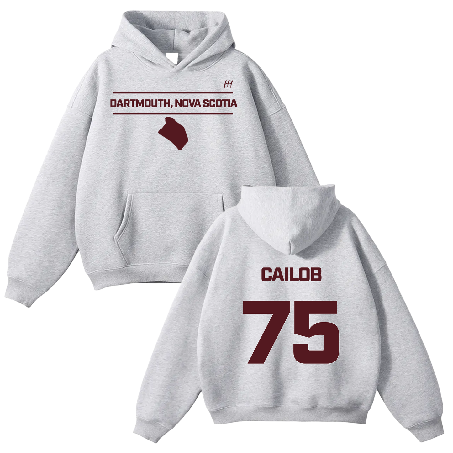 Cailob Allaby Oversize Fleeced Hoodie