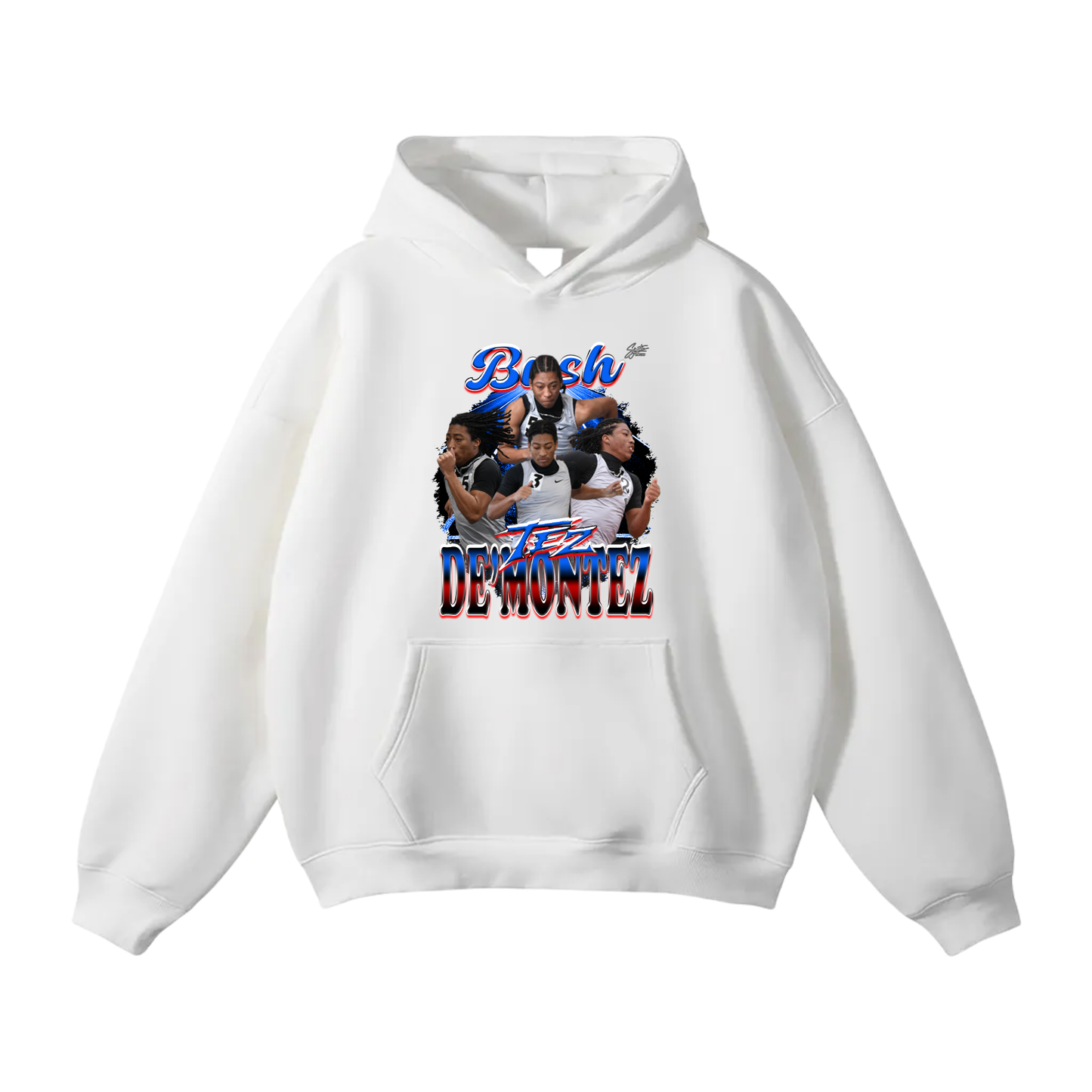 De’Montez Bush Oversize Fleeced Hoodie