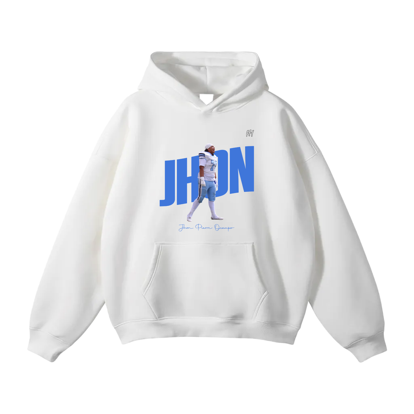 Jhon Pierre Ocampo Oversize Fleeced Hoodie