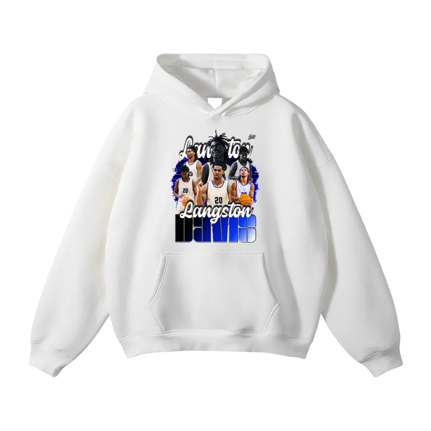 Langston Davis Oversize Fleeced Hoodie