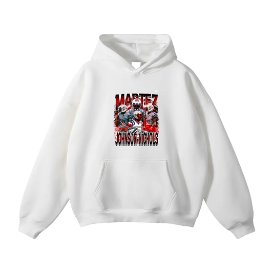 Martez Johnson-Nichols Oversize Fleeced Hoodie