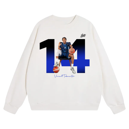 Vincent TAKOUENTSO Heavyweight Crewneck Sweatshirt