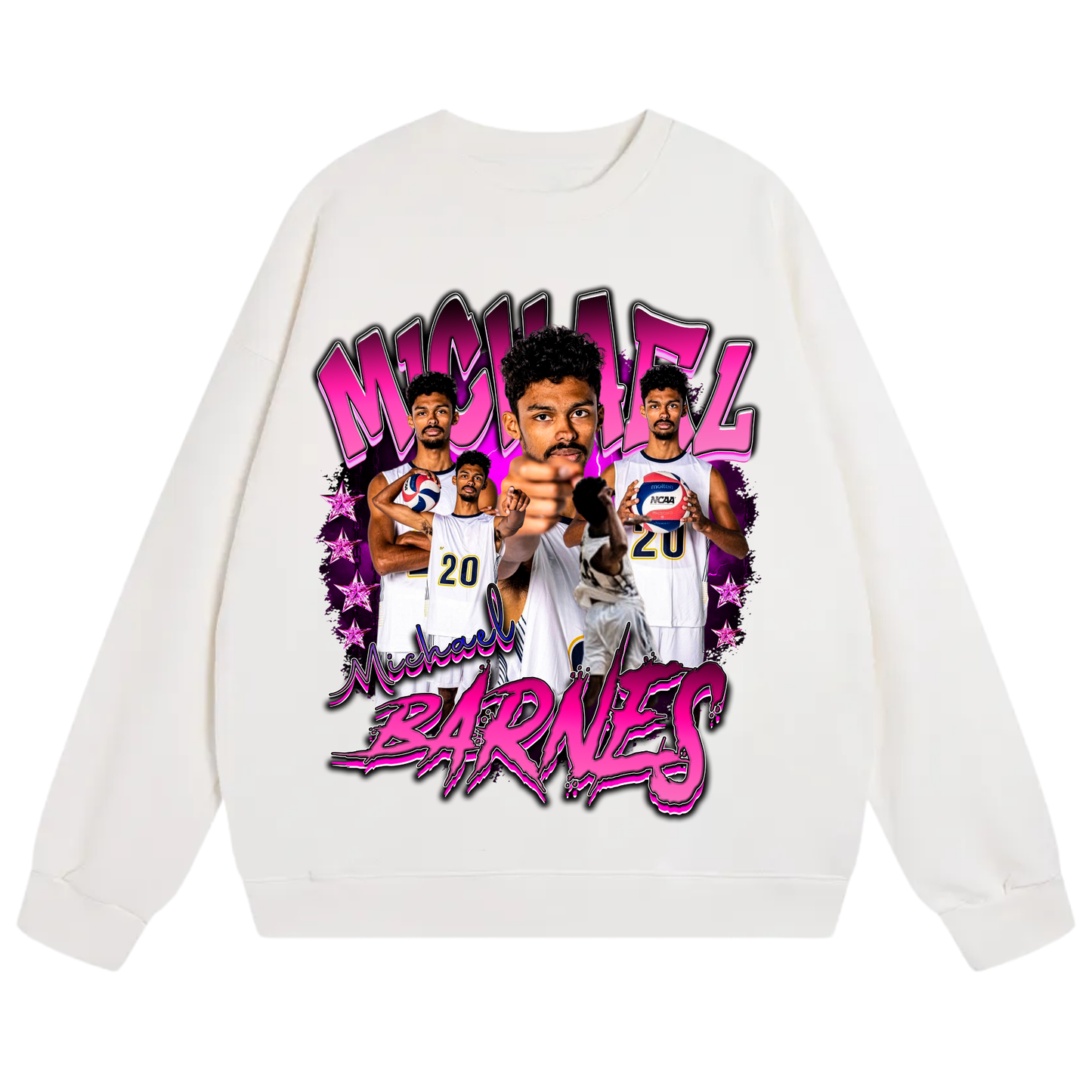 Michael Barnes Heavyweight Crewneck Sweatshirt