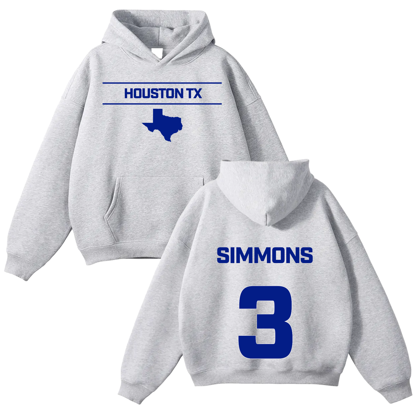 CJ Simmons Oversize Fleeced Hoodie