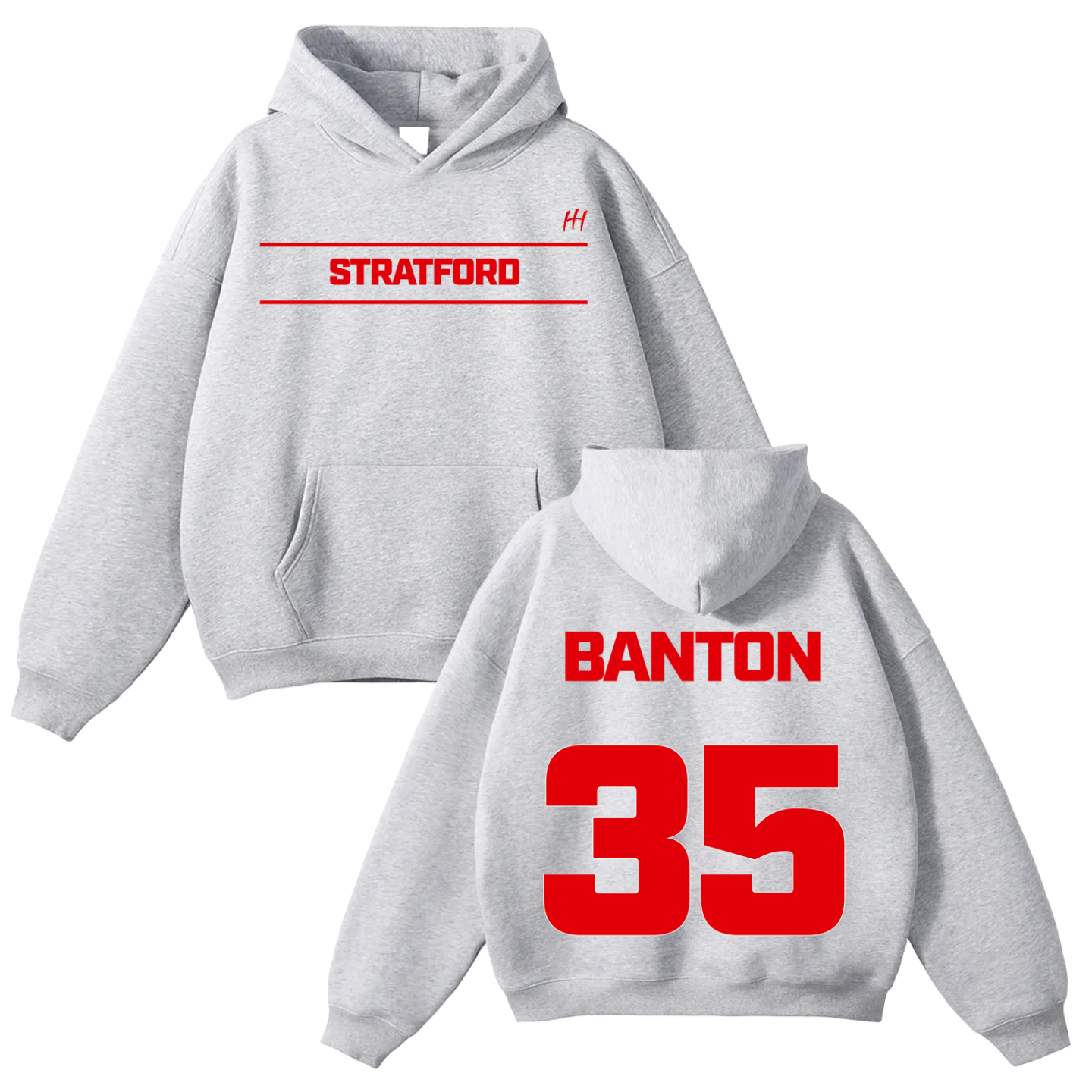 Nathaniel Banton Oversize Fleeced Hoodie