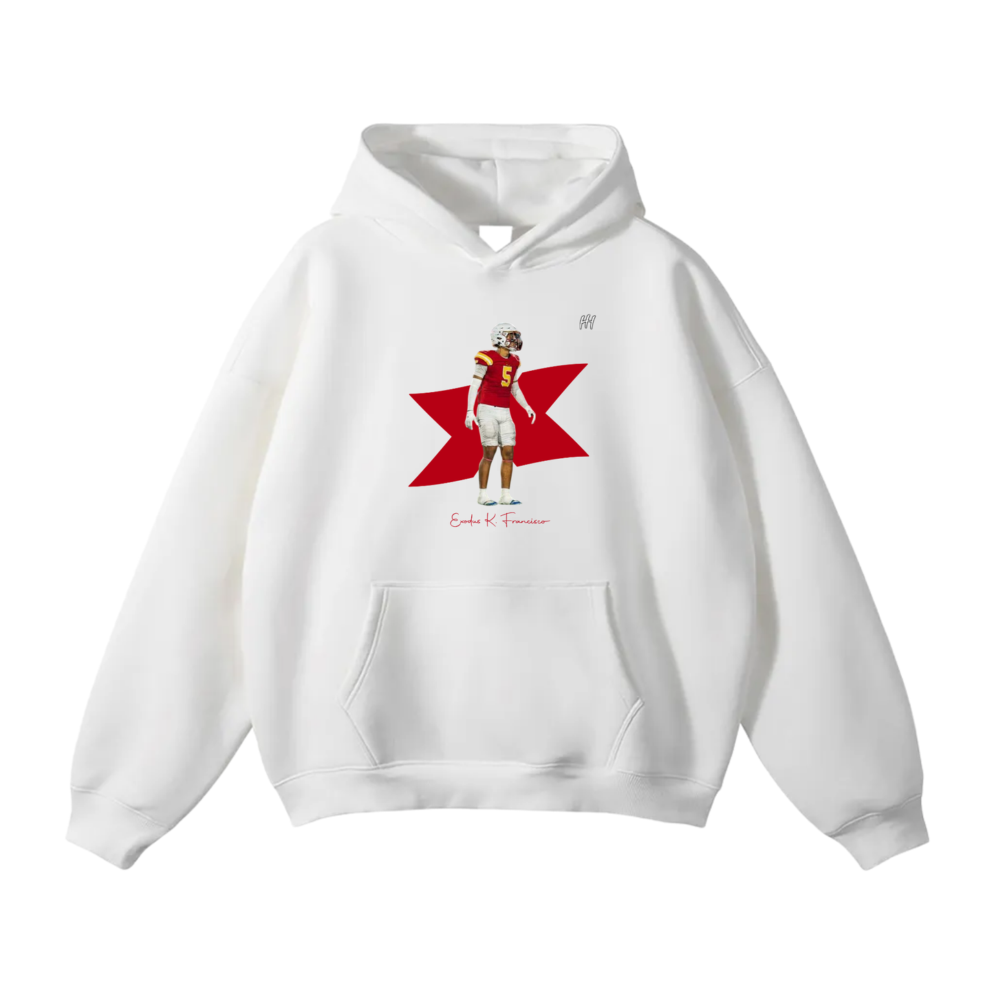Exodus K. Francisco Oversize Fleeced Hoodie