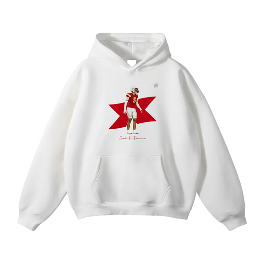 Exodus K. Francisco Oversize Fleeced Hoodie