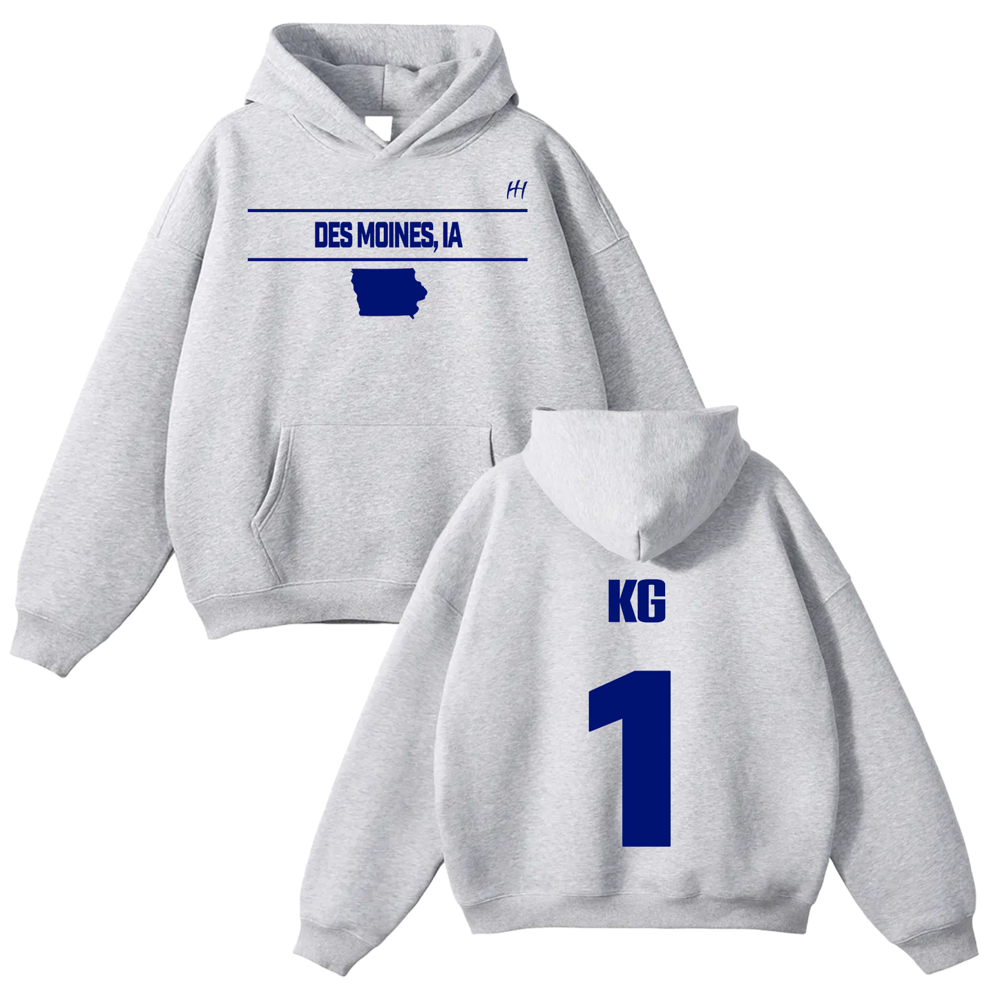 Kong T Neyail Oversize Fleeced Hoodie