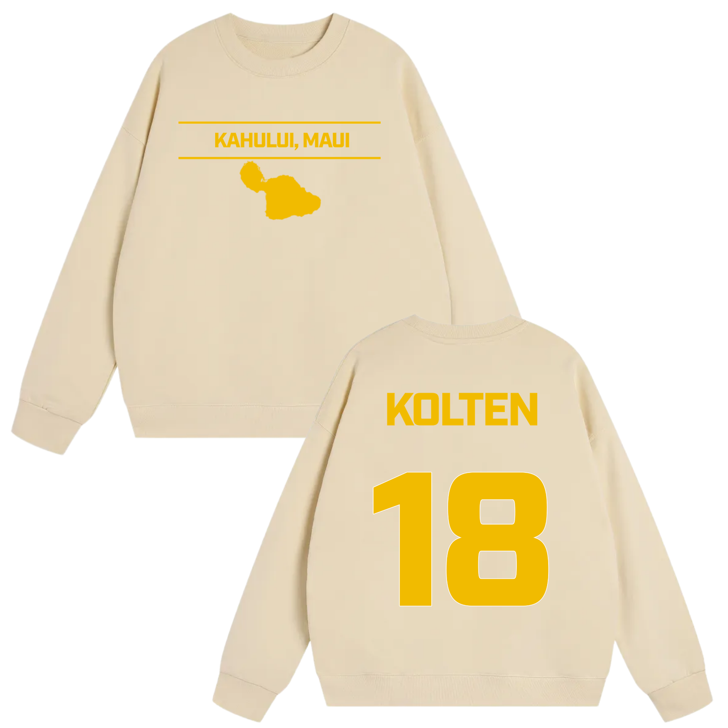 Kolten Waikiki-Caldeira Heavyweight Crewneck Sweatshirt