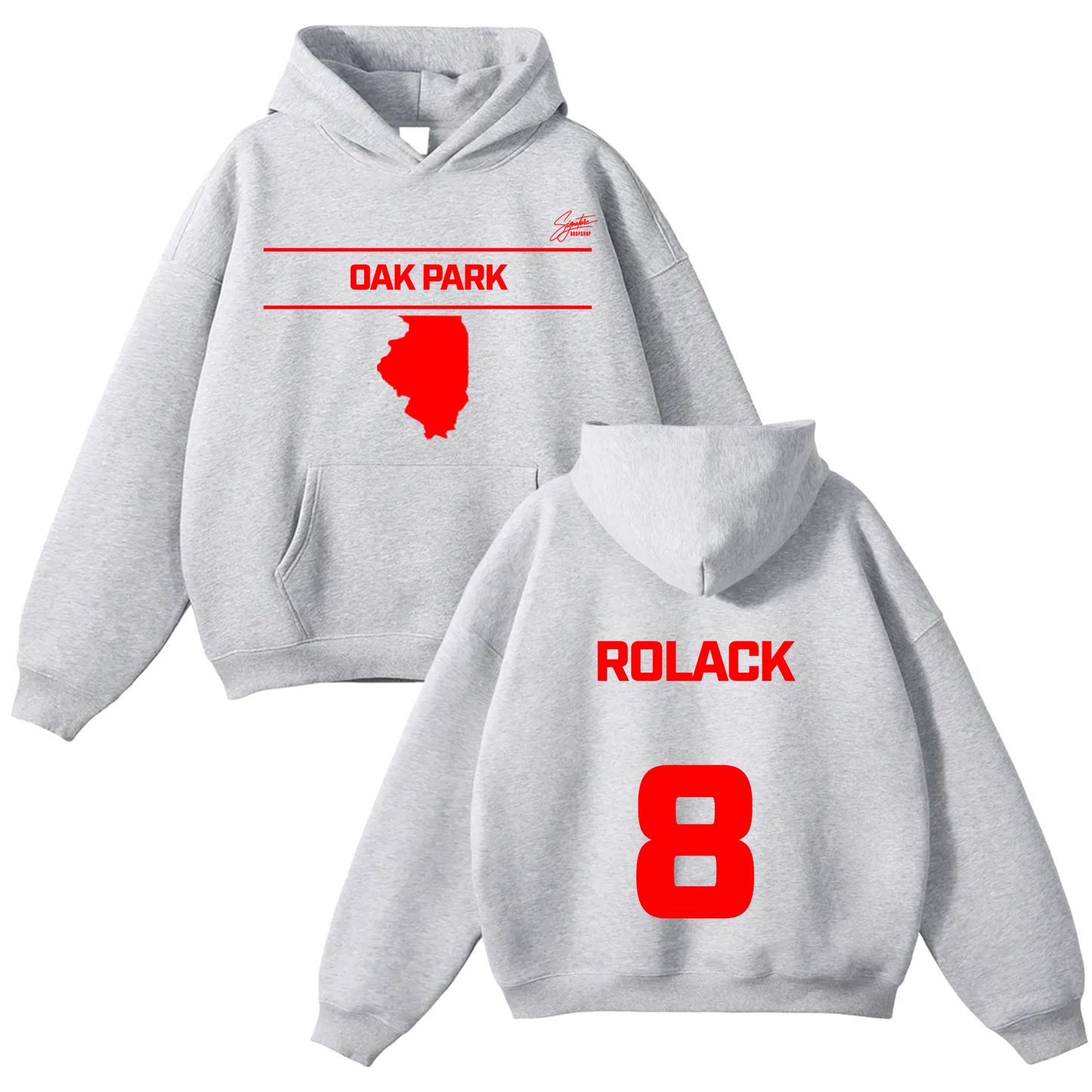 Darius Rolack Oversize Fleeced Hoodie