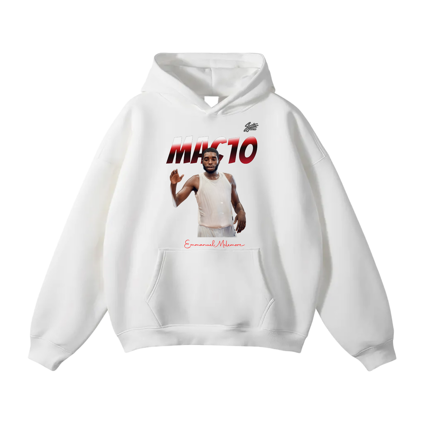 Emmanuel Mclemore Oversize Fleeced Hoodie