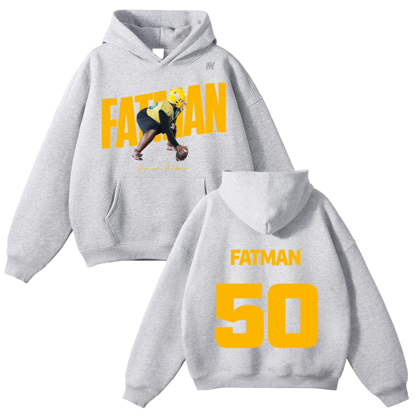 Jeremiah Theophile Oversize Fleeced Hoodie