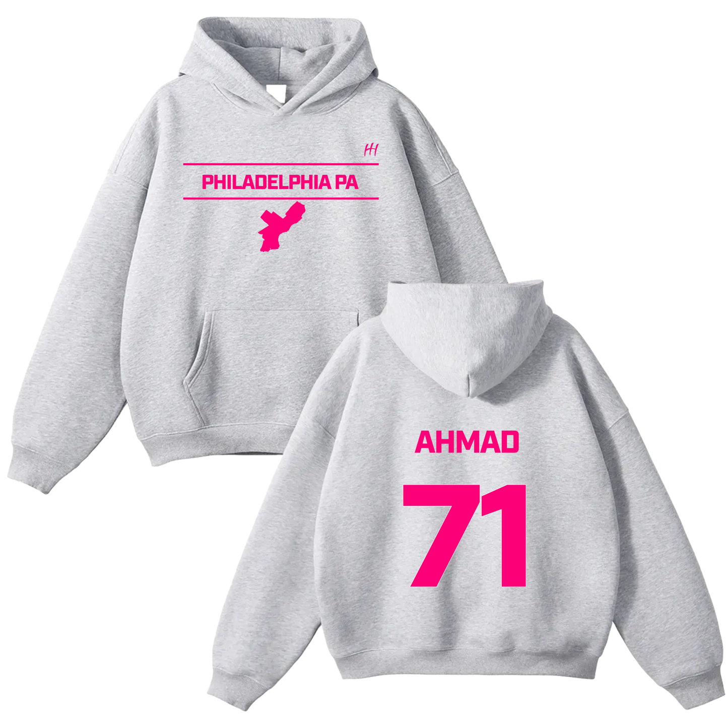 Ahmad Gilbert Jr Oversize Fleeced Hoodie