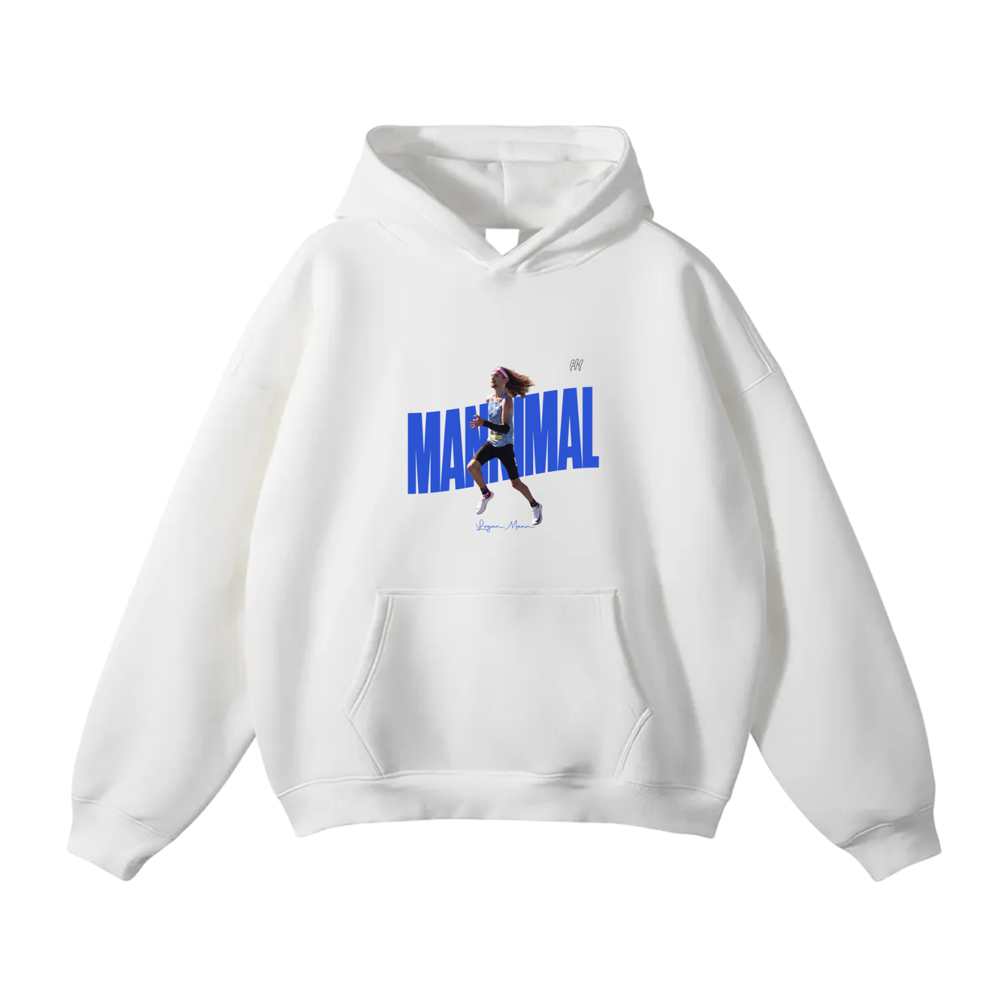 Logan Mann Oversize Fleeced Hoodie