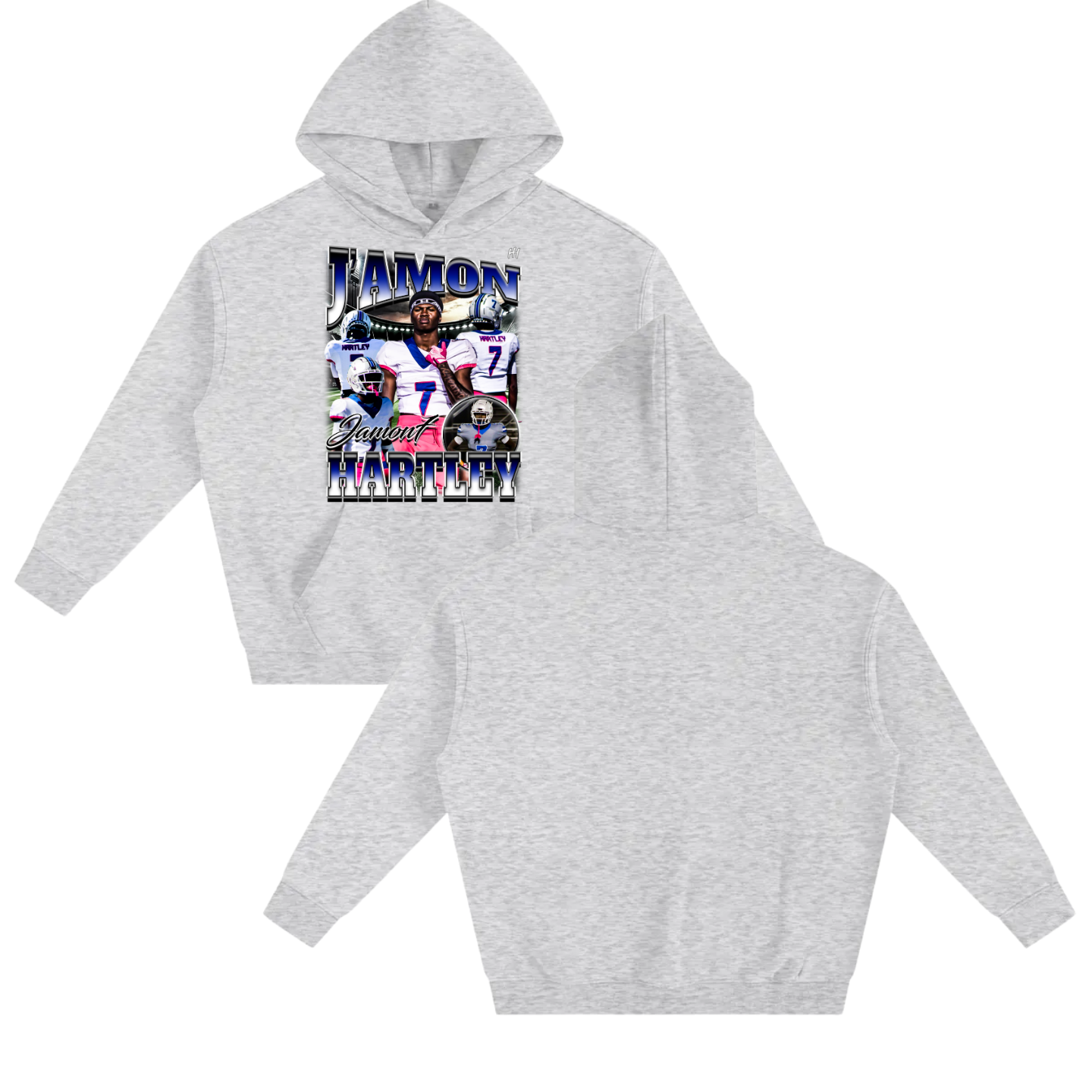 J'amon Hartley Oversize Fleeced Hoodie