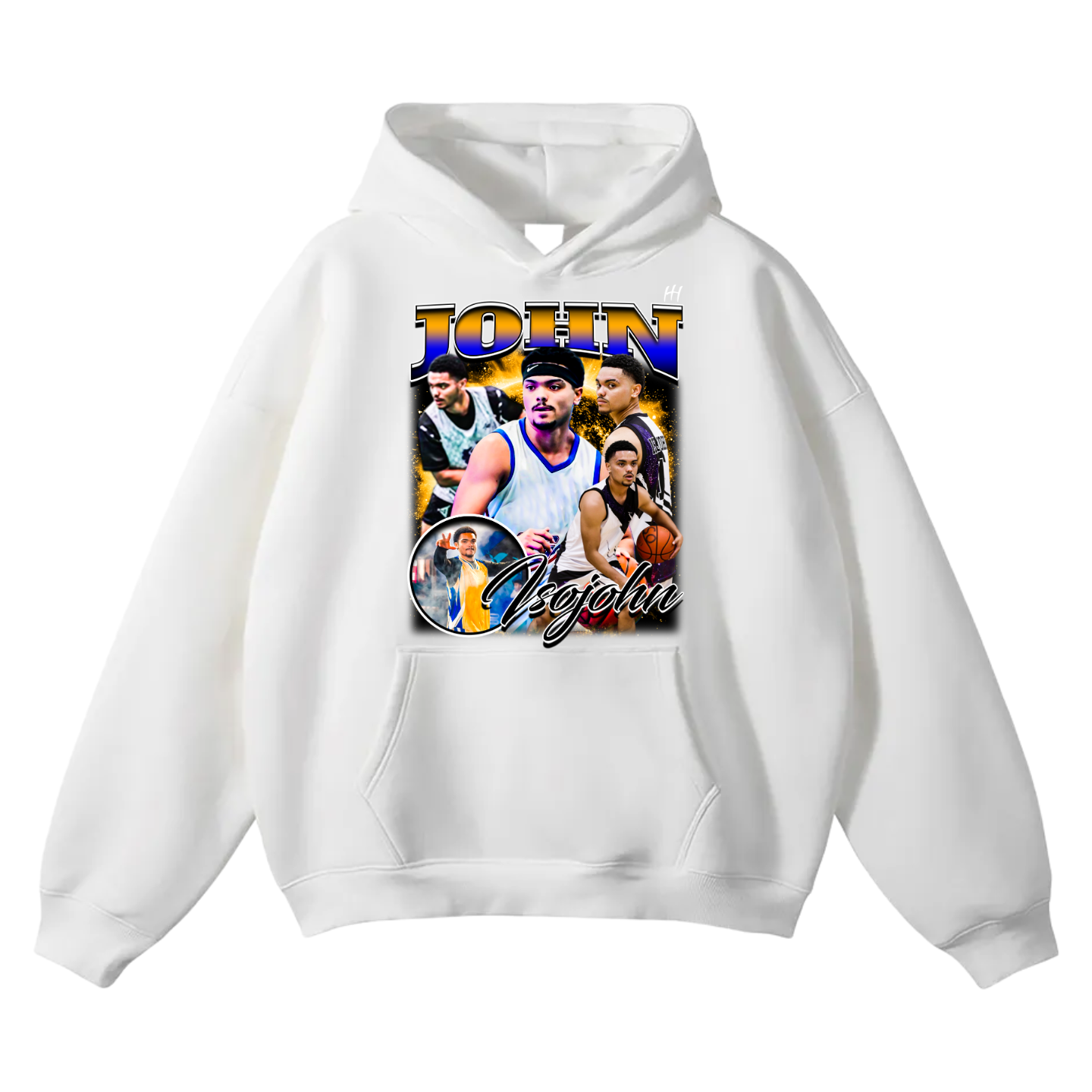 John Vazuqez Oversize Fleeced Hoodie