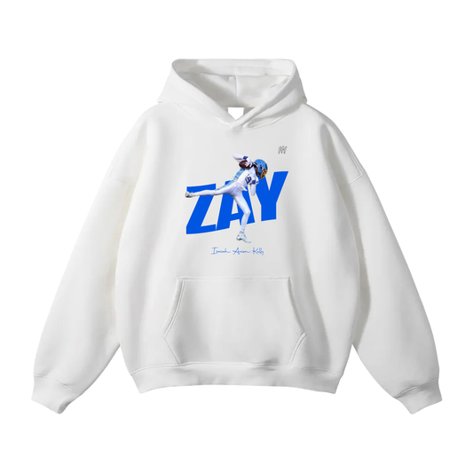 Isaiah Avion Kelly Oversize Fleeced Hoodie