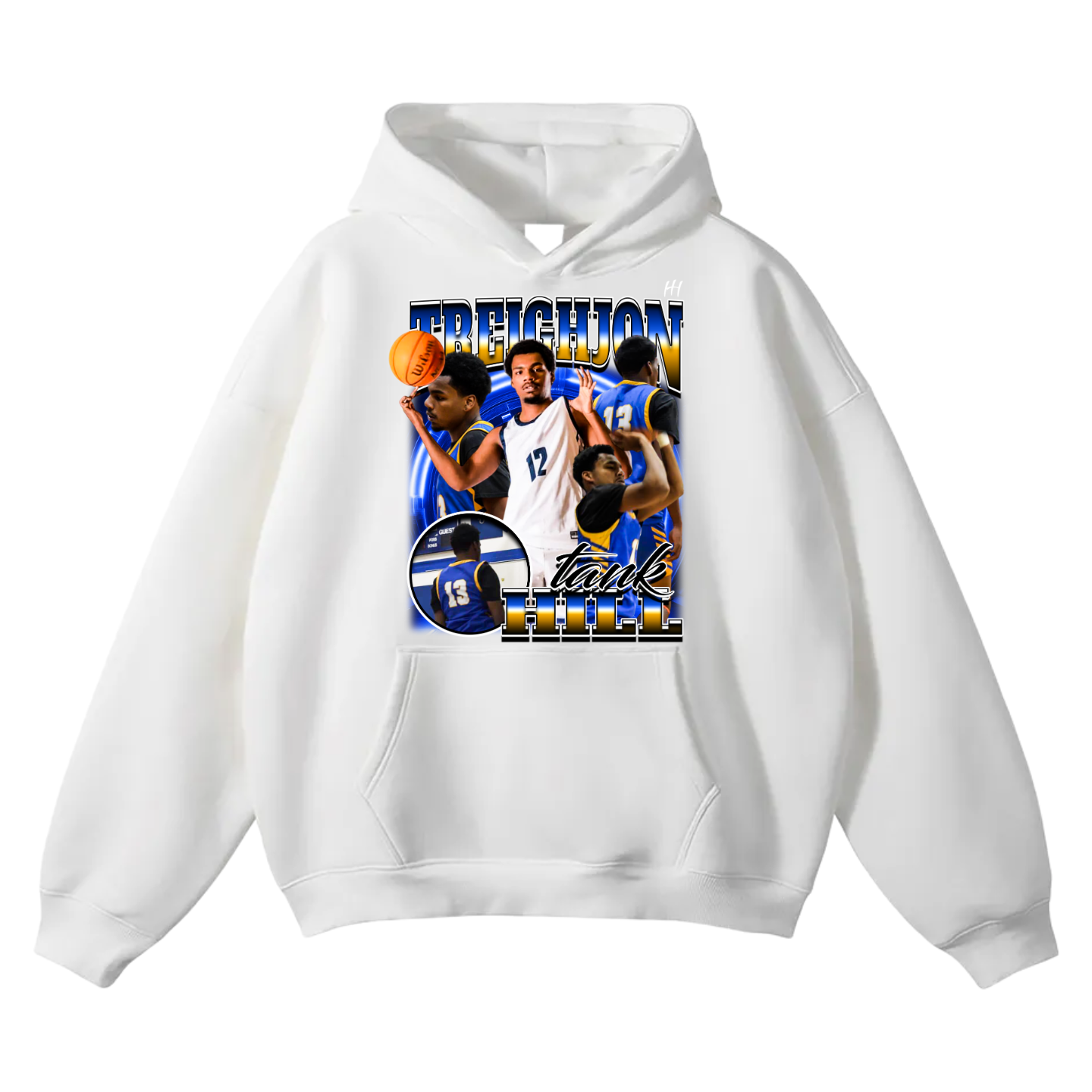 Treighjon Hill Oversize Fleeced Hoodie