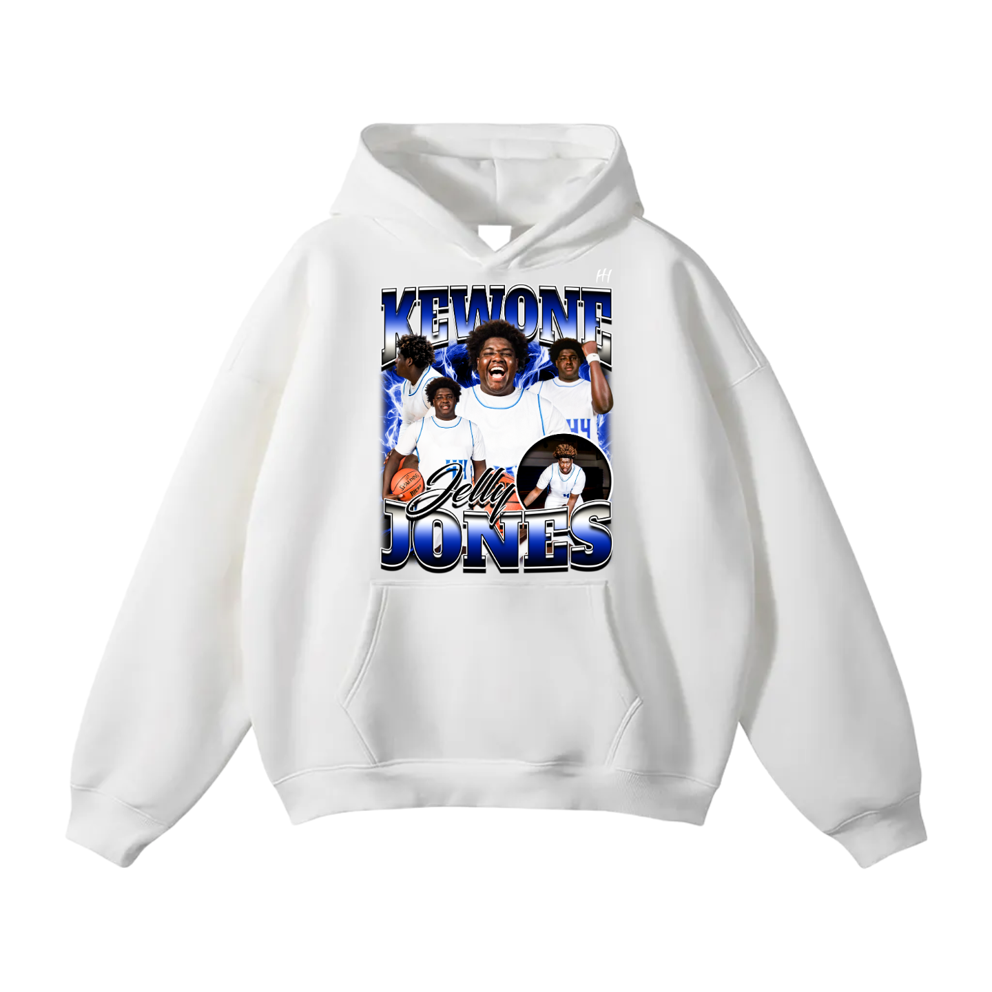 Kewone Jones Oversize Fleeced Hoodie