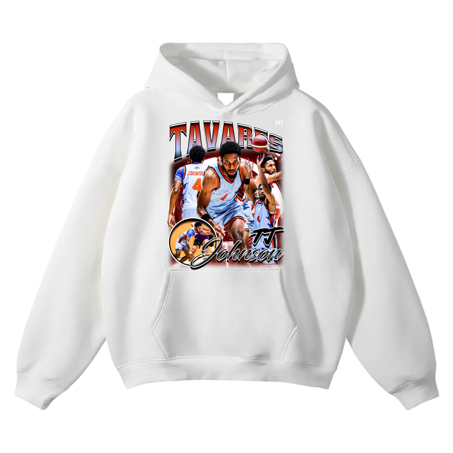 Tavares Johnson Oversize Fleeced Hoodie