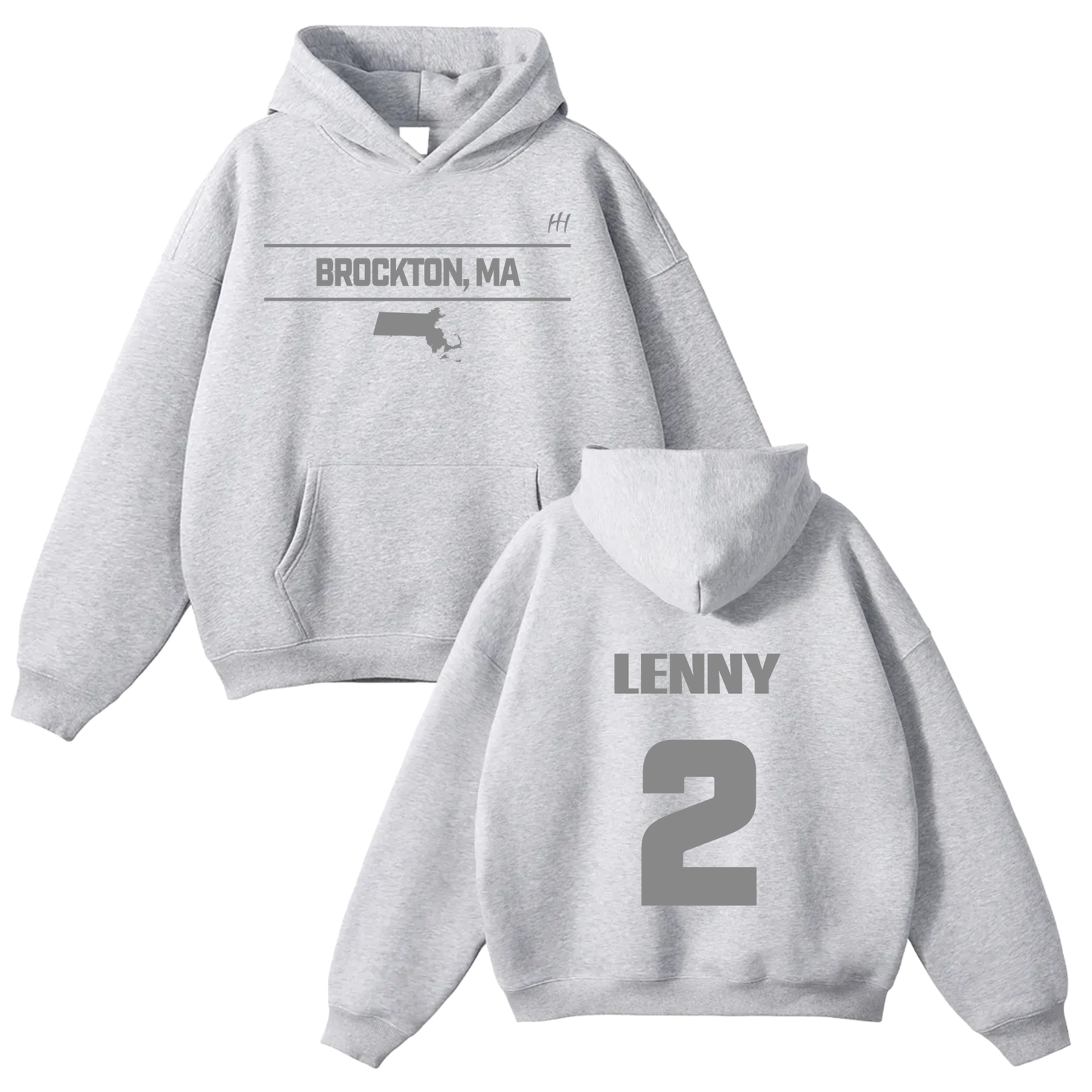 CJ Leonard Oversize Fleeced Hoodie
