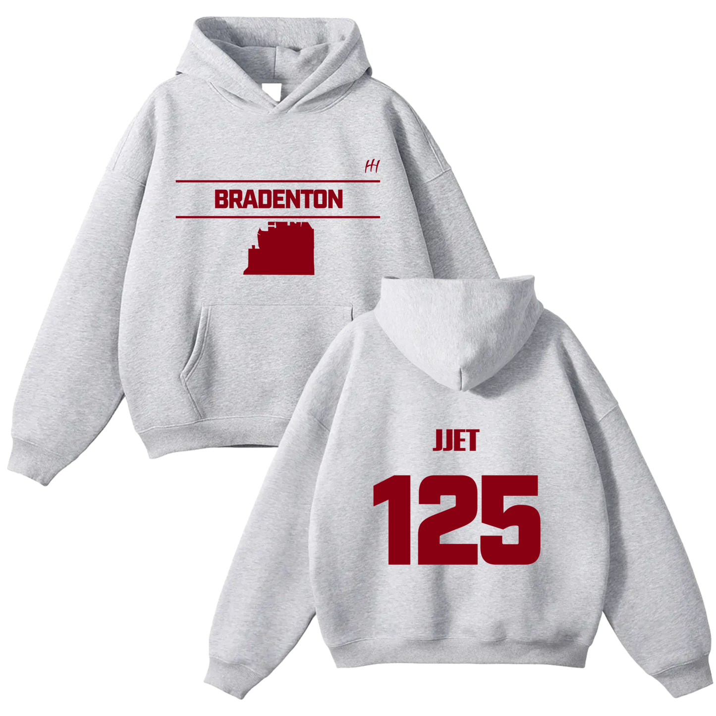 Jaden Roett-Morales Oversize Fleeced Hoodie