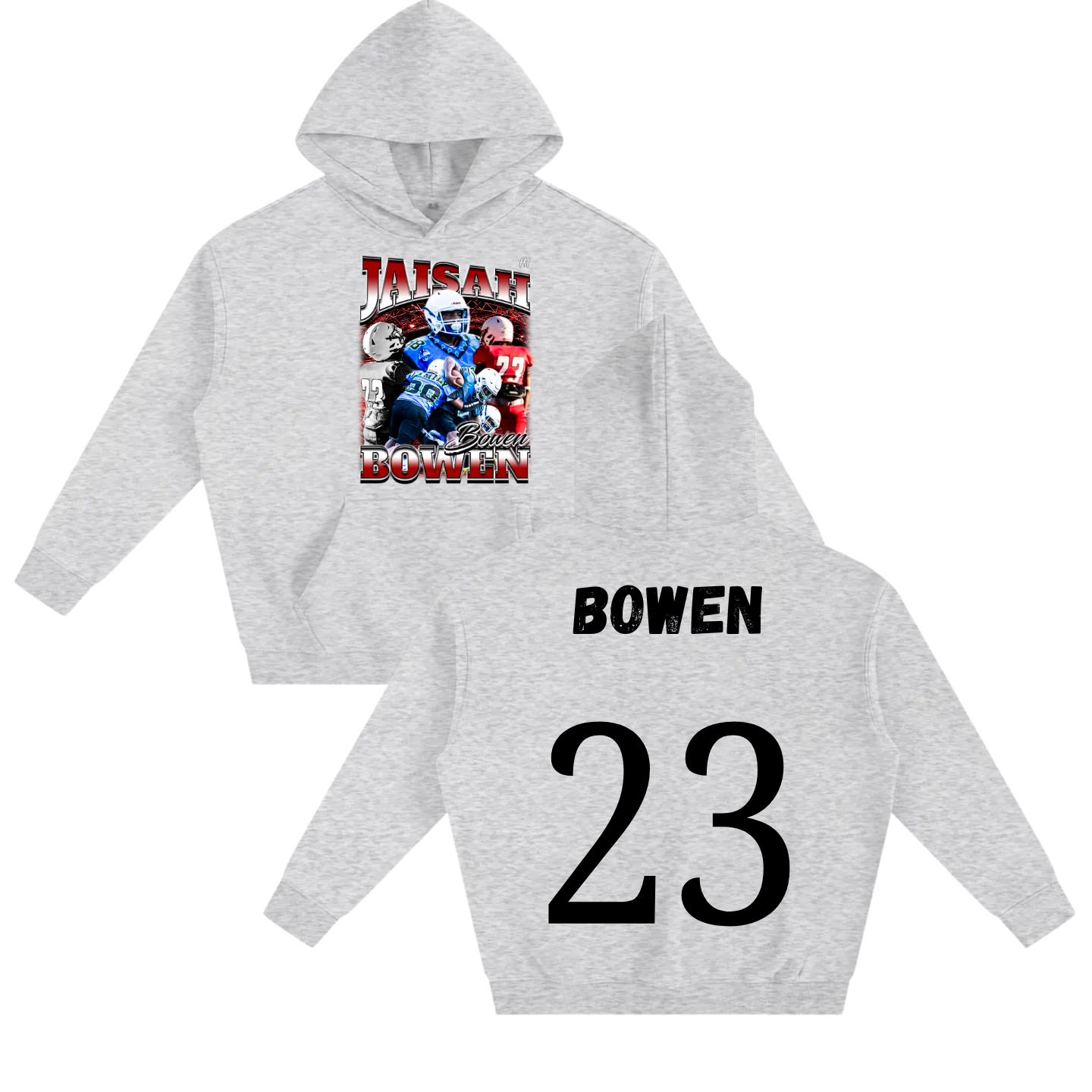 Jaisah Bowen Oversize Fleeced Hoodie
