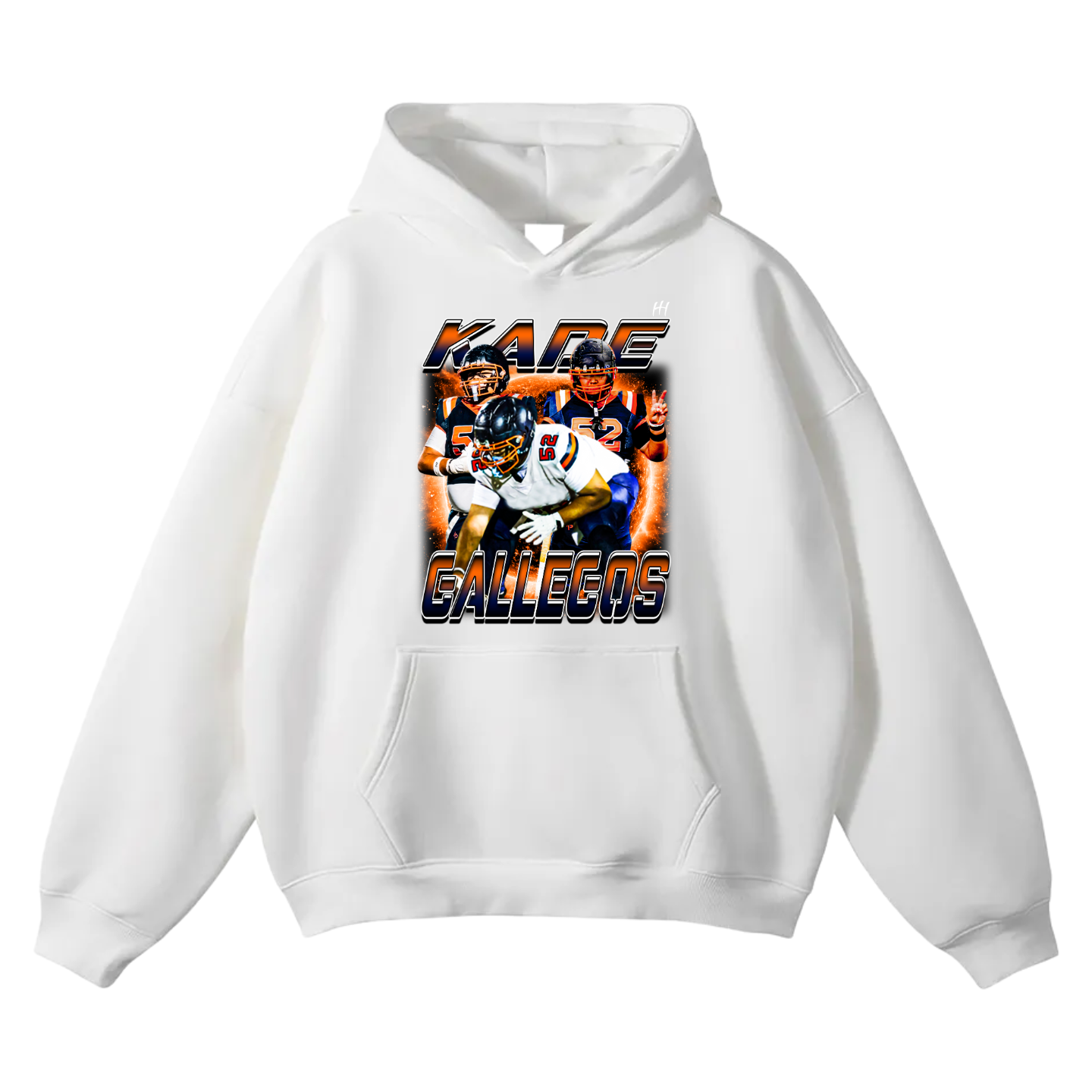 Kade Gallegos Oversize Fleeced Hoodie