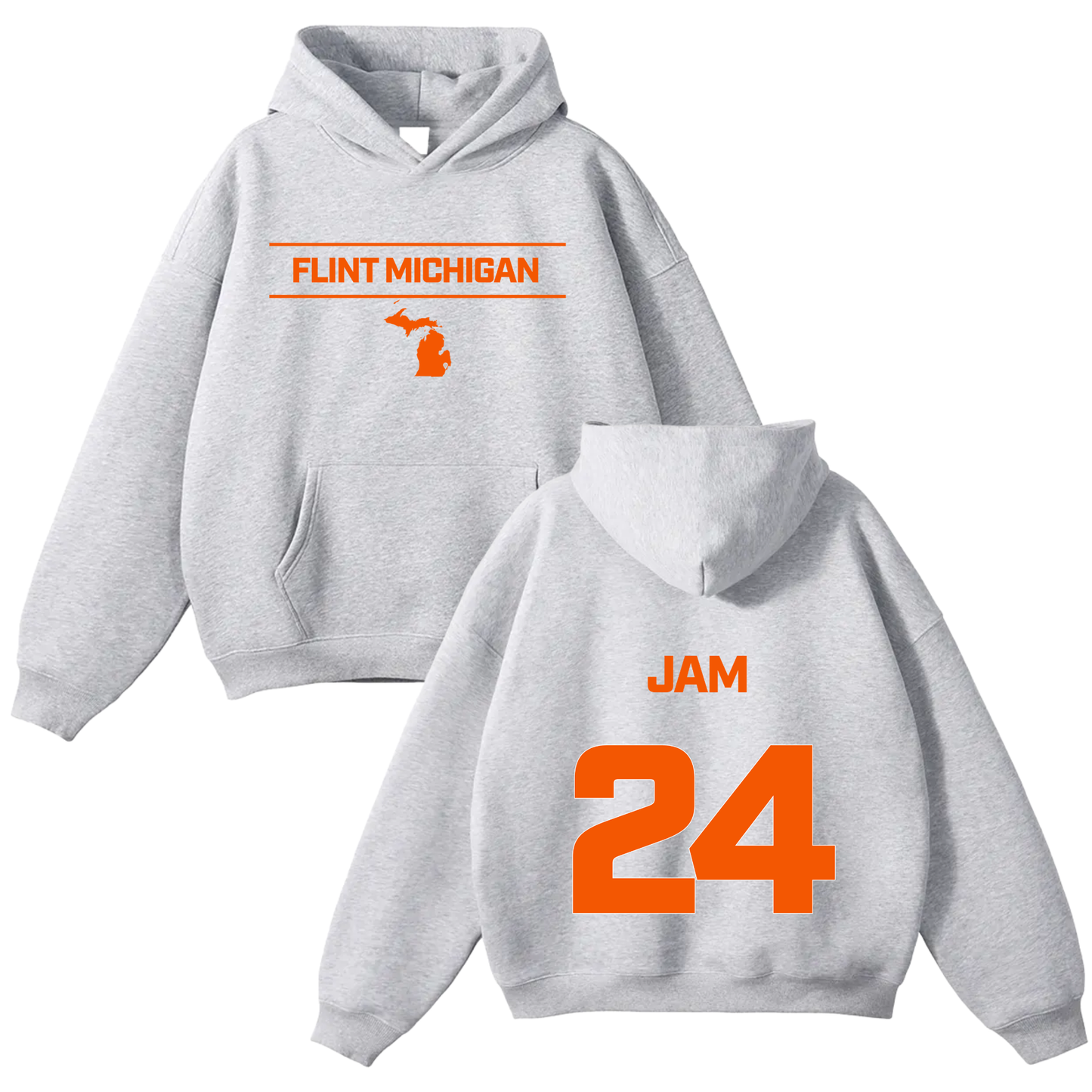 Jam Thigpen Oversize Fleeced Hoodie
