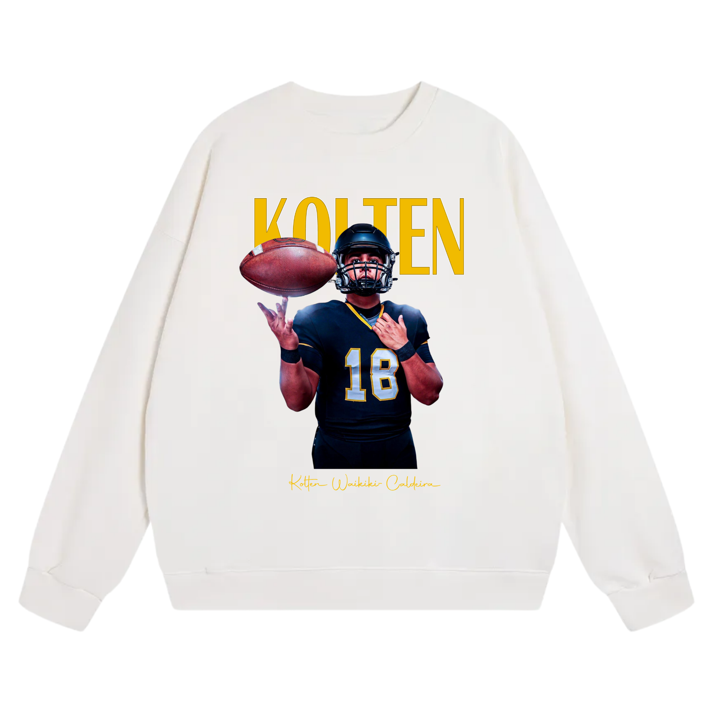 Kolten Waikiki-Caldeira Heavyweight Crewneck Sweatshirt
