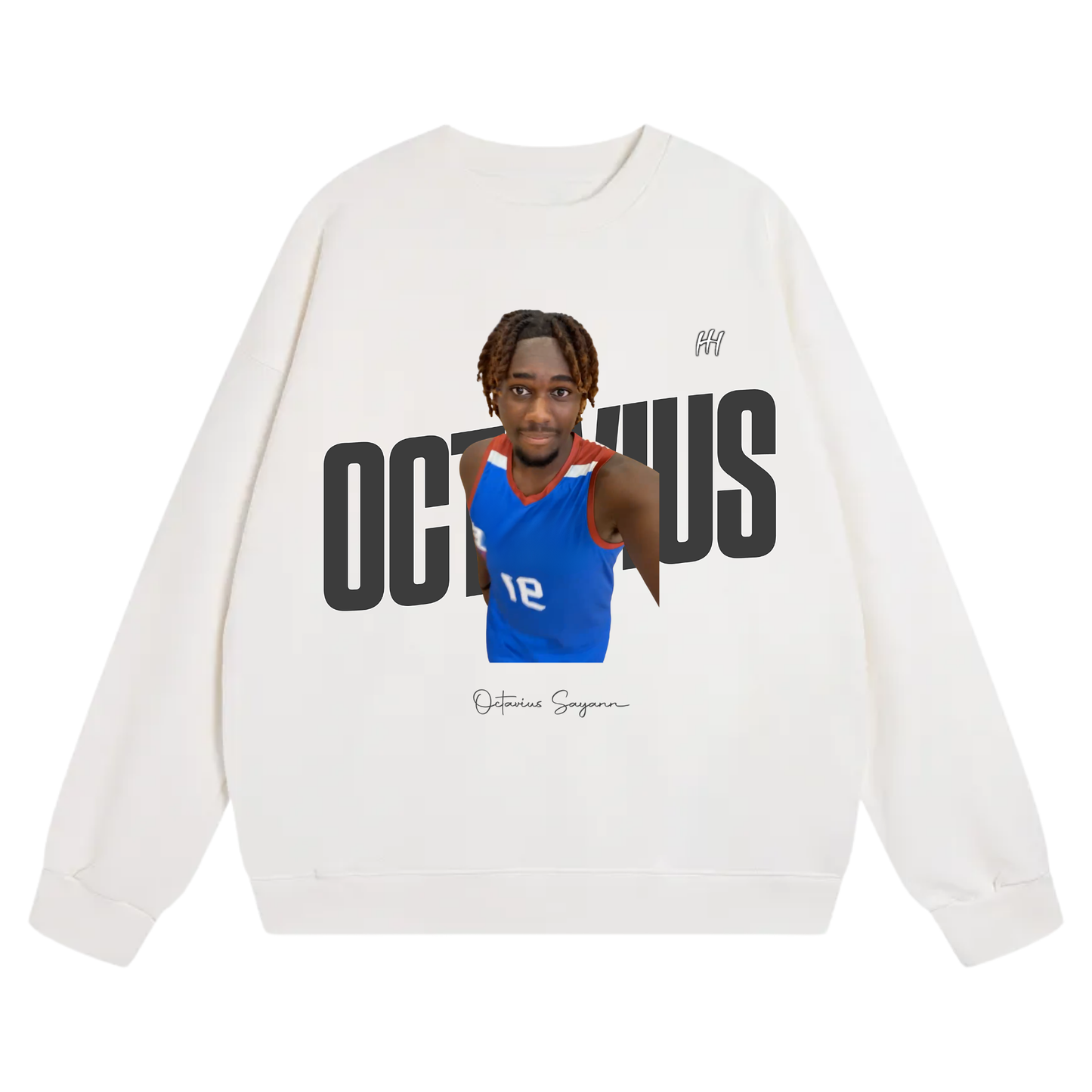 Octavius Sayann Heavyweight Crewneck Sweatshirt